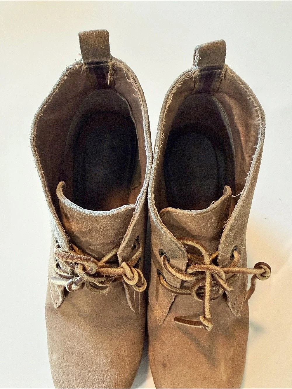 Sperry Brown Suede Ankle Boots
